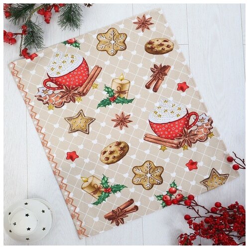 Полотенце новогоднее 