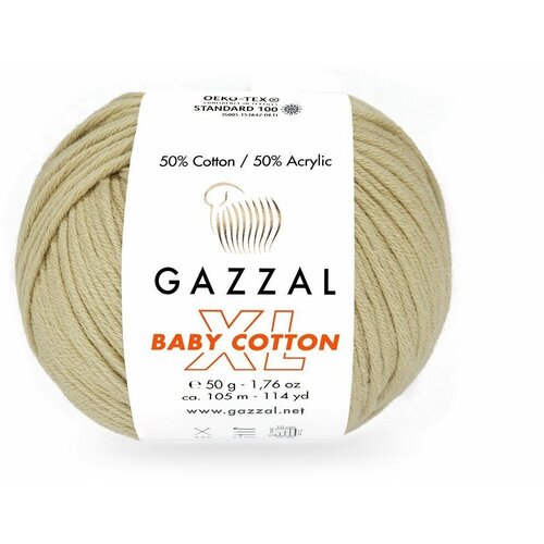 Пряжа Gazzal Baby Cotton цвет 3464