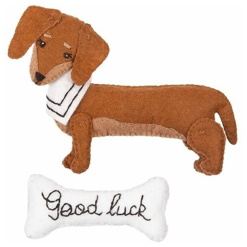 Набор для шитья «Дружелюбная такса», Miadolla