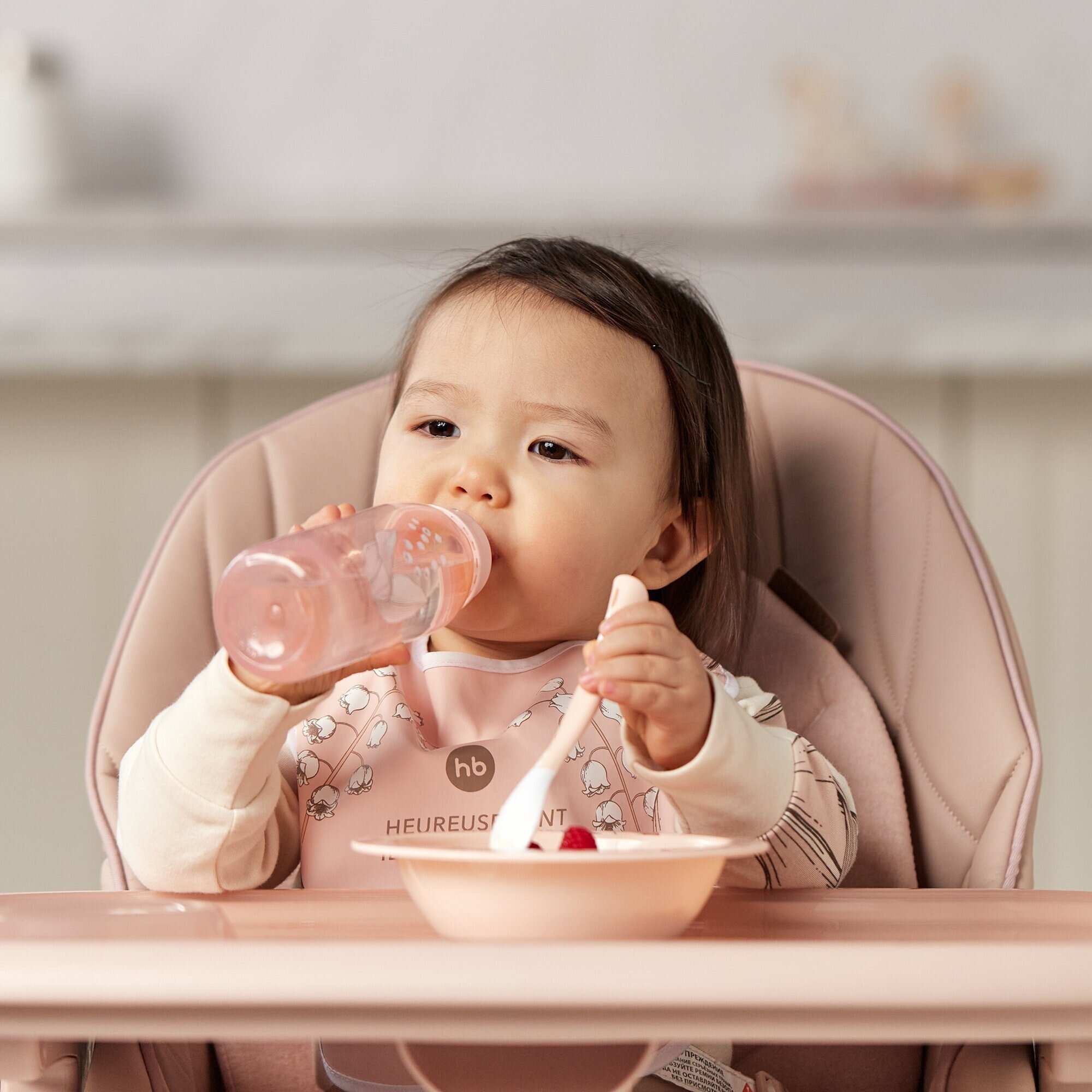 Бутылочка с латексной соской соской кролик Happy Baby/Хэппи Беби 250мл Zenith Infant Product - фото №10