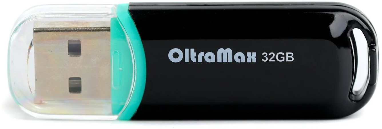 Флешка OltraMax 230 32 ГБ, black