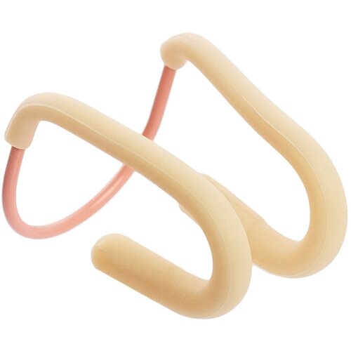 Зажим носовой Nose Clip, M0714 02 0 00W, бежевый 1 pc soft silicone nose shaper lifting clip nose bridge shaping corrector nose up slimming massager beauty tools