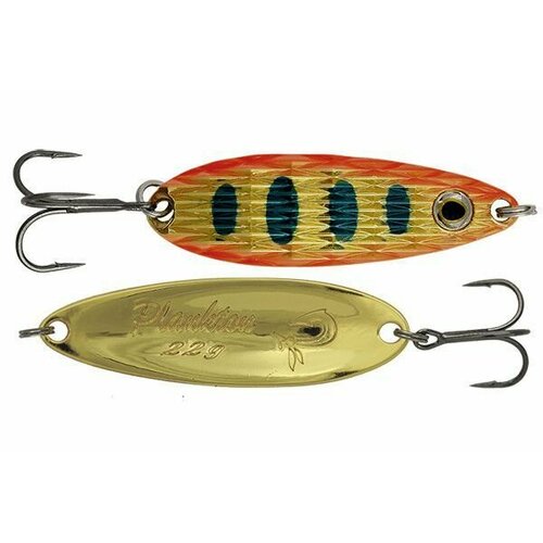 Блесна колеблющаяся LureMax Plankton 28mm, 3g, 26, White eye