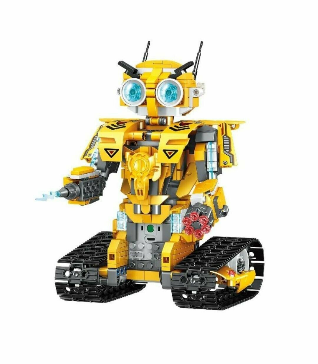 Конструктор Robots Желтый Робот на радиоуправлении 513 деталей QL1216