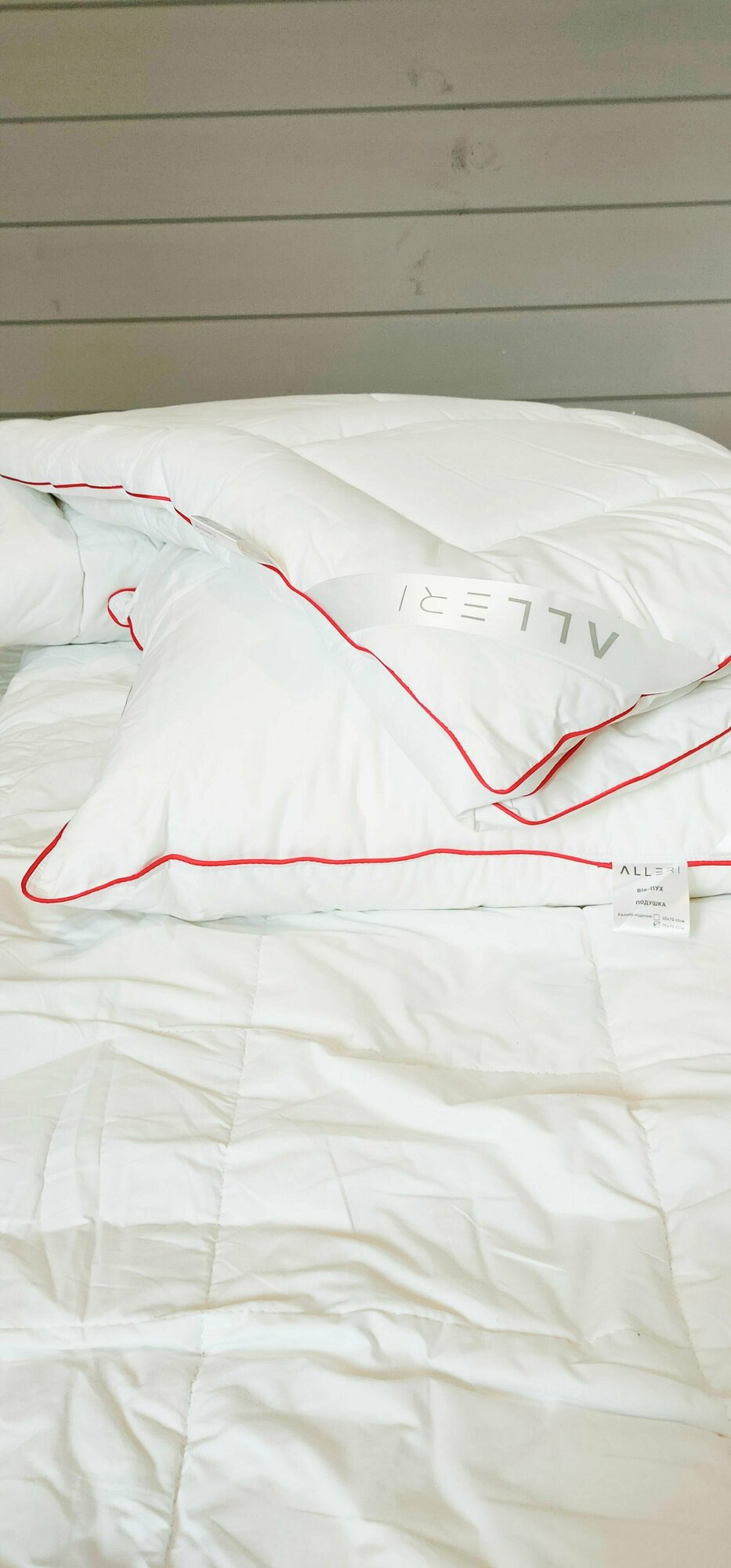 Одеяло 2-x спальное Лёгкое 175x210 см, Всесезонное, с наполнителем Био-пух,Alleri - фотография № 6