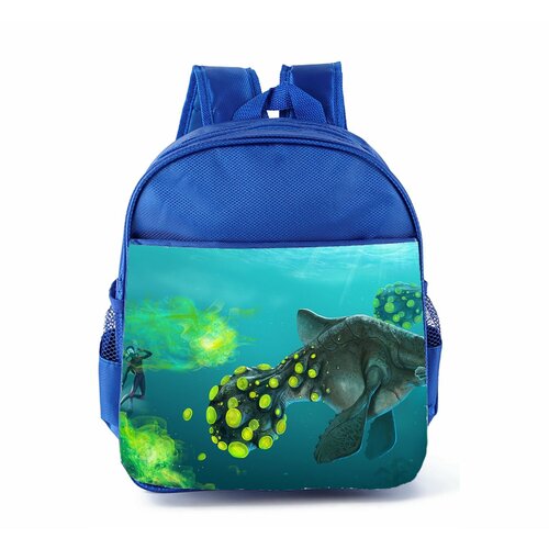 Рюкзак детский Mewni-Shop синий Subnautica, Сабнатика - 0002