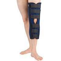ORTO Тутор на коленный сустав SKN 401 детский, размер универсальный, высота 35 см, синий/черный