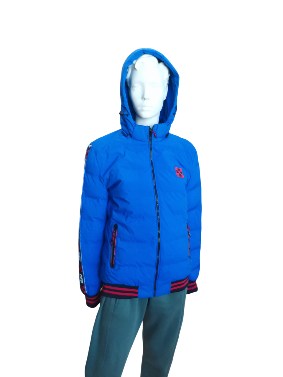 Куртка мужская TENLINSIN демисезонная цвет синий размер 50