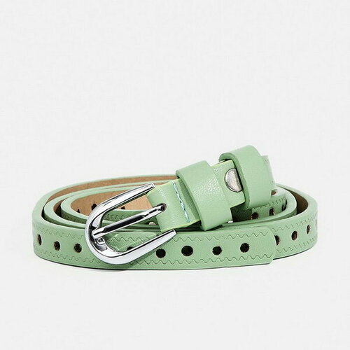 фото Ремень сима-ленд, размер 110, зеленый сима-лэнд