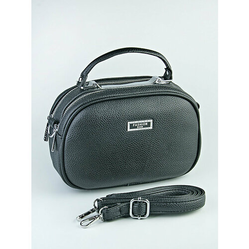 фото Сумка , фактура зернистая, черный adafman