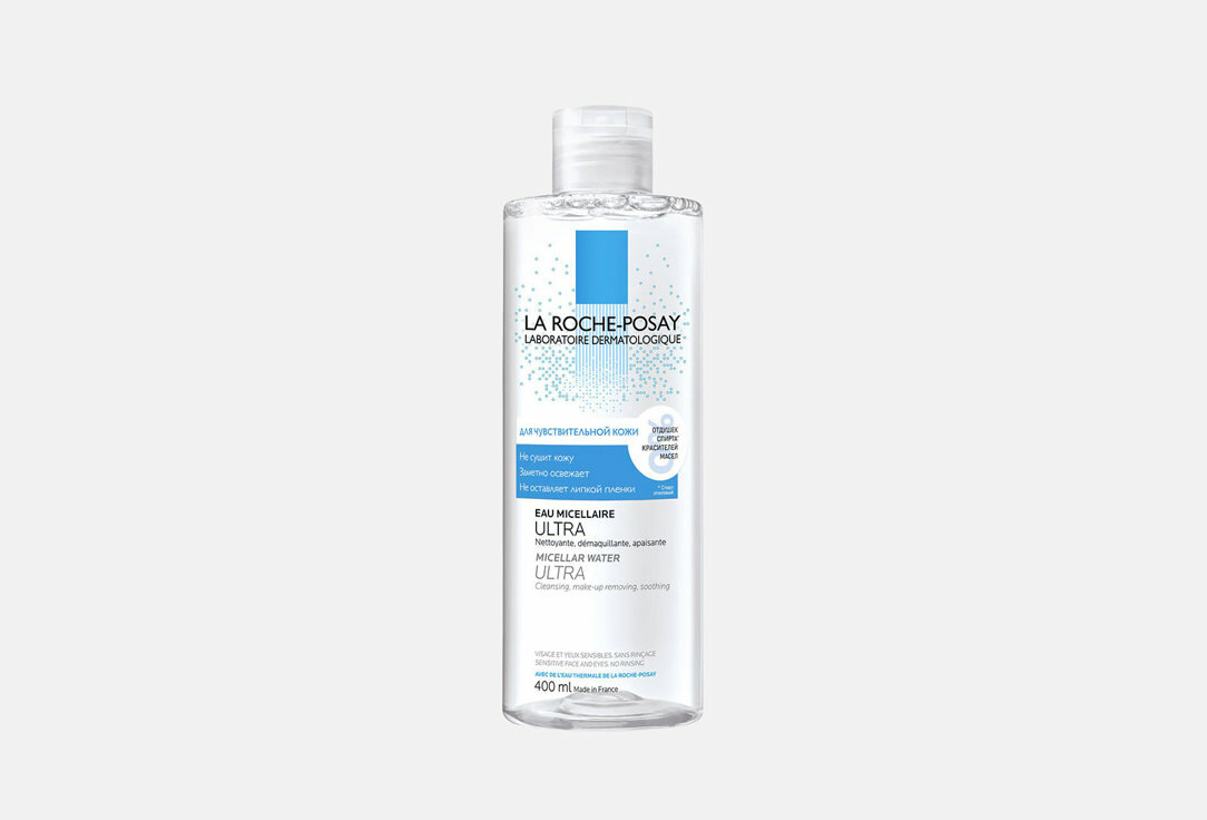 Мицеллярная вода для чувствительной кожи La Roche-Posay eau micellaire ultra / объём 400 мл