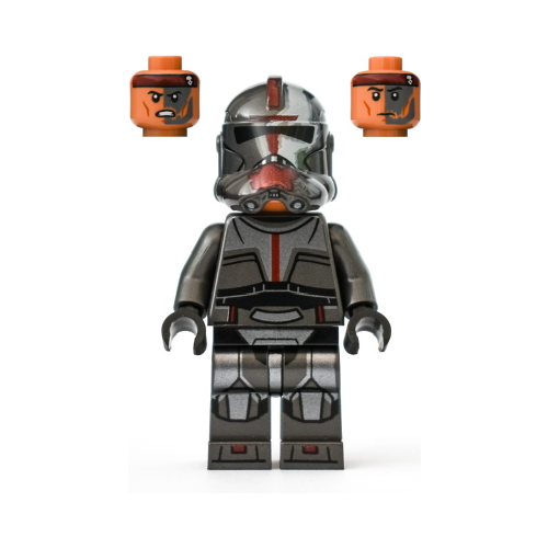 Минифигурка LEGO Sh 1148 Clone Commando Sergeant Hunter, Experimental Unit Clone Force 99