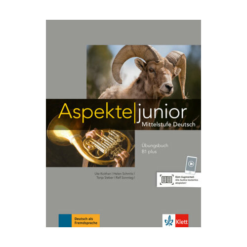 Aspekte junior B1 plus Uebungsbuch mit Audio-Dateien zum Download