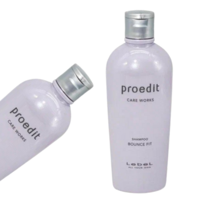 Lebel Proedit Care Works Bounce Fit Shampoo - Восстанавливающий шампунь для поврежденных волос 300 мл