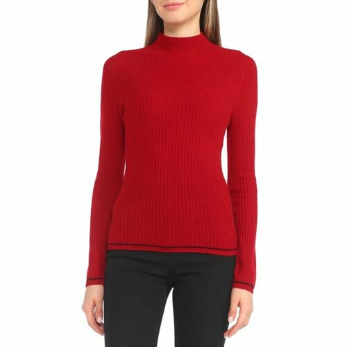Свитер Maison David, размер XL, темно-красный свитер maison david размер xxl