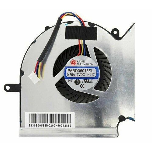 Кулер PAAD06015SL N417 для ноутбука MSI GE63 GP63 GV63 GL63 GP73 GE73 GL73 GE75 GL75 CPU computer fans for msi ge63 ge63vr ms 16p1 gp73 ge73 vr gl73 ms 17c1 cpu cooling fan gpu graphics paad06015sl n417 cooler new