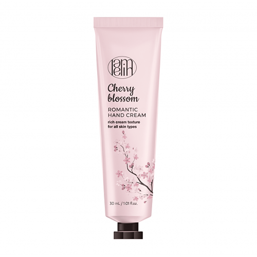 Крем для рук с сакурой Lamelin Romantic Hand Cream Cherry Blossom 30ml