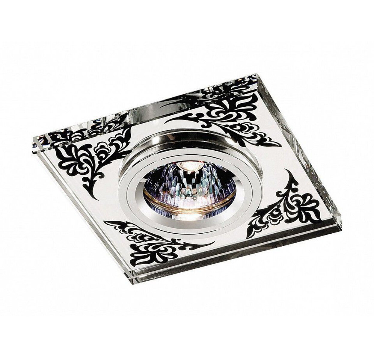 Светильник встраиваемый Novotech Mirror 369544 GX53 50Вт IP20 хрусталь