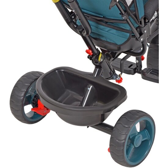 Трехколесный велосипед Werter Berger PREMIUM XG7341-T16ZC темно-зеленый — фото 1