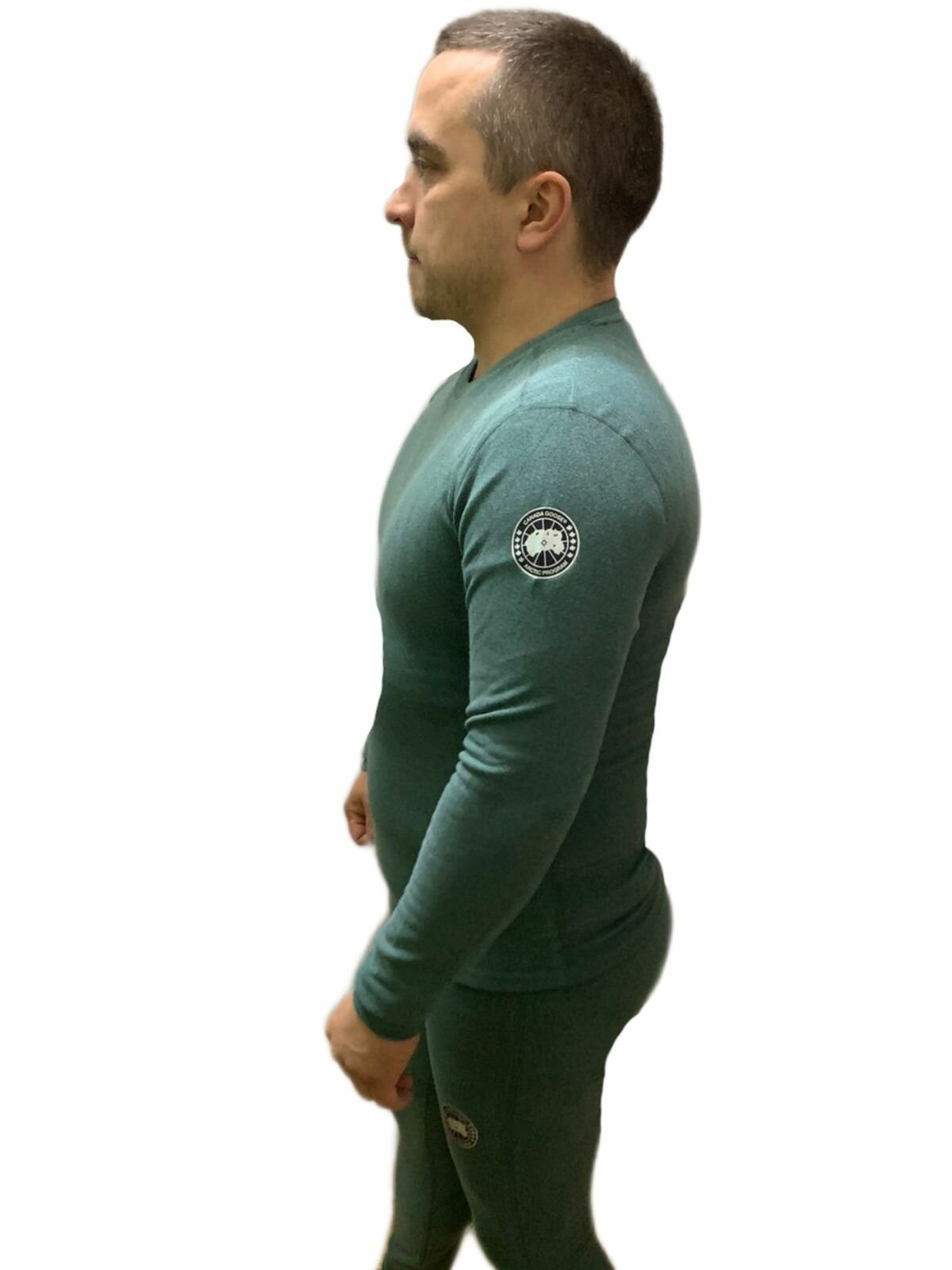 Комплект термобелья  Базовая коллекция, размер M, зеленый — фото 1