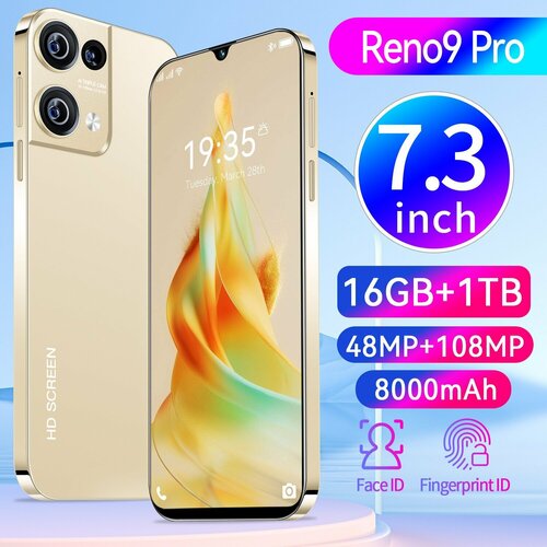 Смартфон Reno9 pro 68 216G золотой 5335₽