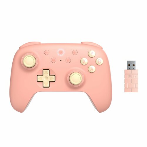 Беспроводной игровой контроллер геймпад 8BitDo Ultimate C 24G Wireless Controller персиковый 5510₽