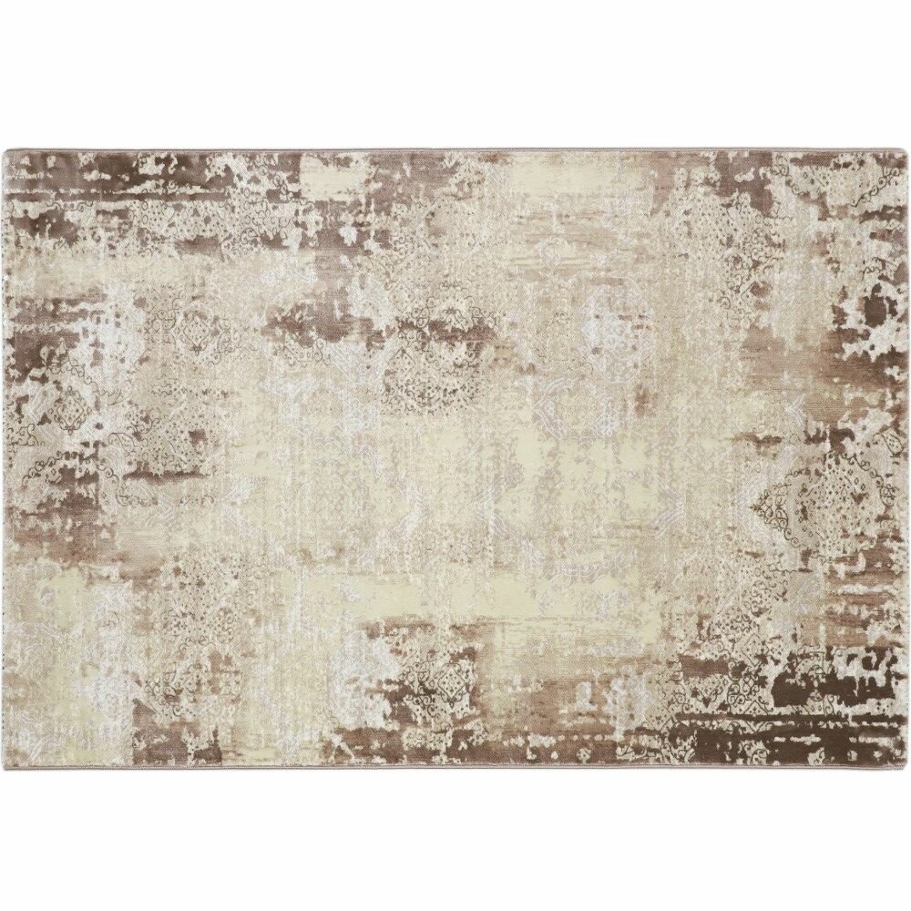 Ковер Kaplanser Shine 9697A Fallox-Beige Прямоугольник (1.2x1.7 м)