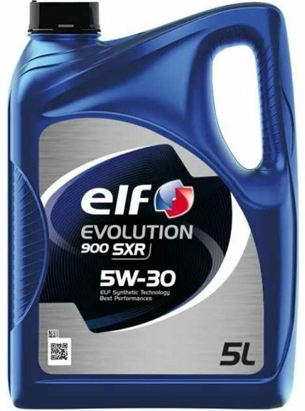 Моторное масло для 4-х тактных двигателей ELF EVOLUTION 900 SXR 5W30, 5л 213894