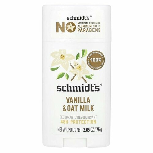 Schmidts Натуральный дезодорант без алюминия 48 часов Sandalwood Citrus сандаловое дерево и цитрус 75 г 3800₽