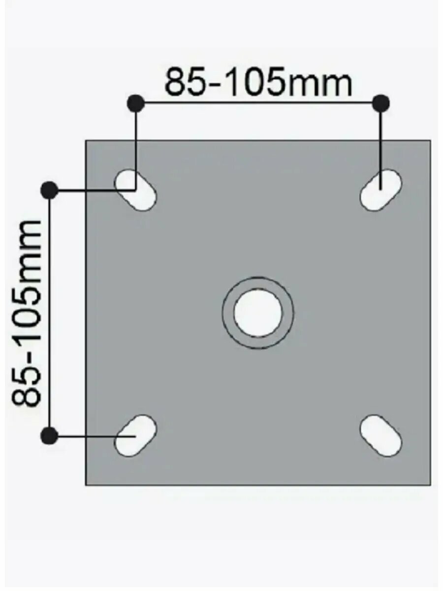 Пиастра для парикмахеркого кресла — фото 1