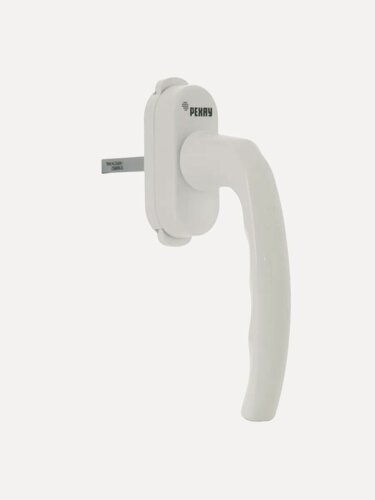 Изображение товара Ручка оконная рехау FREYA для пластиковых окон / для балконной двери / ограничитель блокиратор KISI, белый