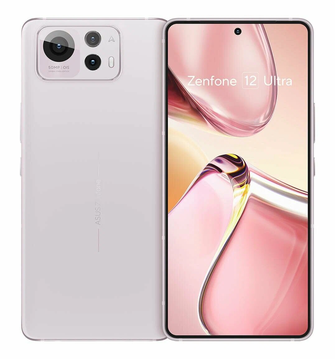 Смартфон Asus Zenfone 12 Ultra 16/512 ГБ Global, Dual nano SIM, Sakura White (розовый)
