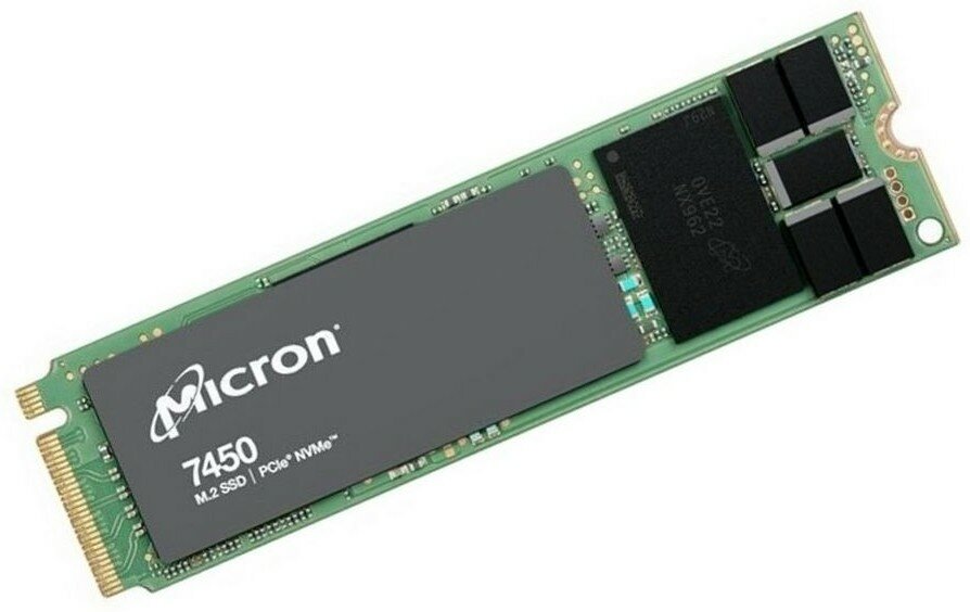 SSD-накопитель Micron 7450 PRO MTFDKBA480TFR-1BC1ZABYY, 480ГБ, форм-фактор M.2