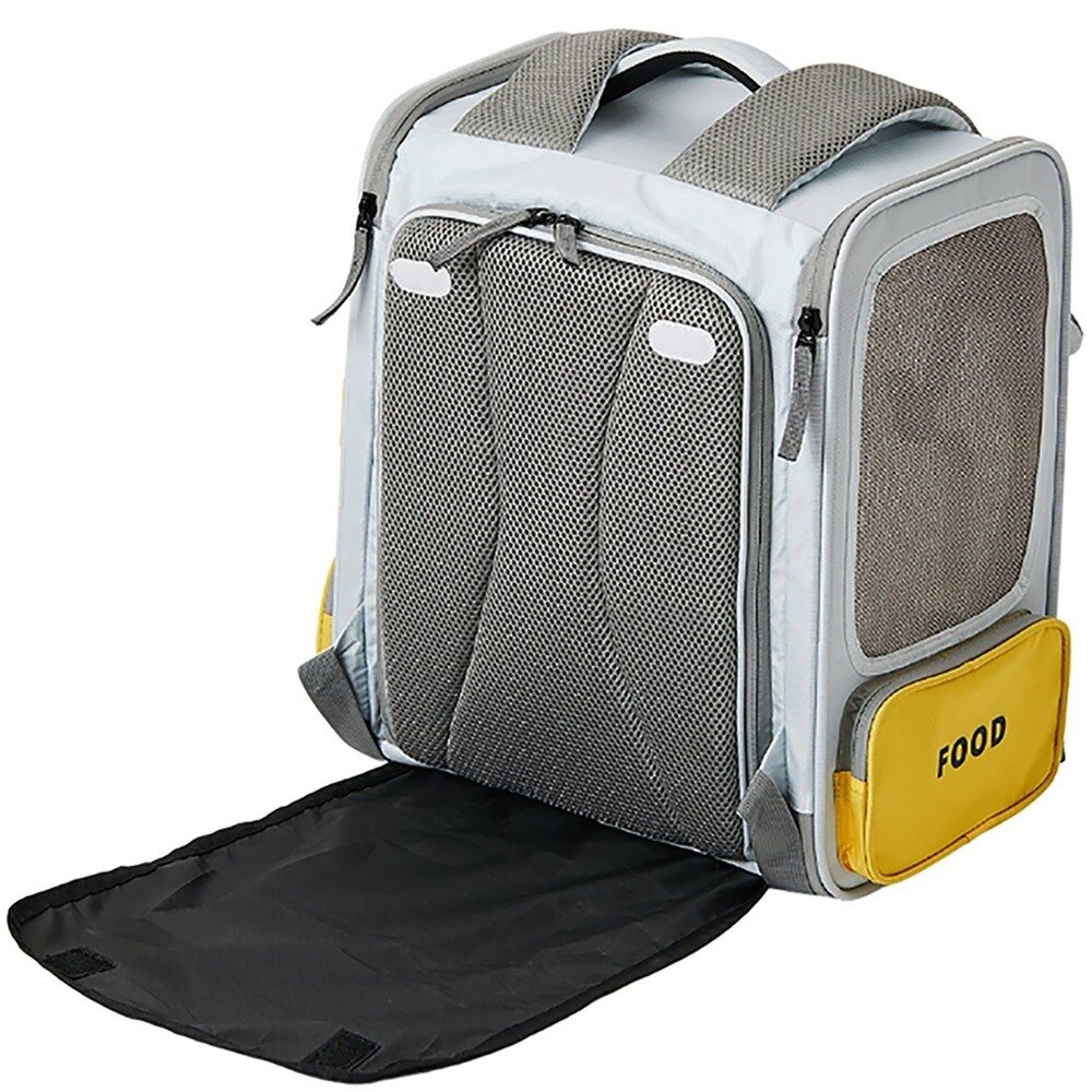 Переноски И Рюкзаки Для Животных Xiaomi Рюкзак-переноска Petkit X, для кошек и небольших собак, складной, серый