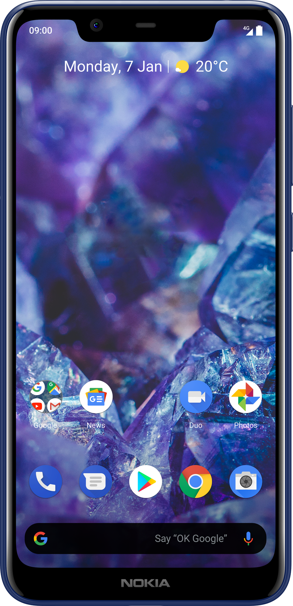 Смартфон Nokia 5.1 Plus TA-1105 Blue — фото 1