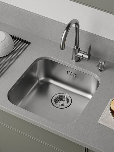 Изображение товара Мойка из нержавеющей стали IDDIS Mate MAT44S0i77 сатин 446*446