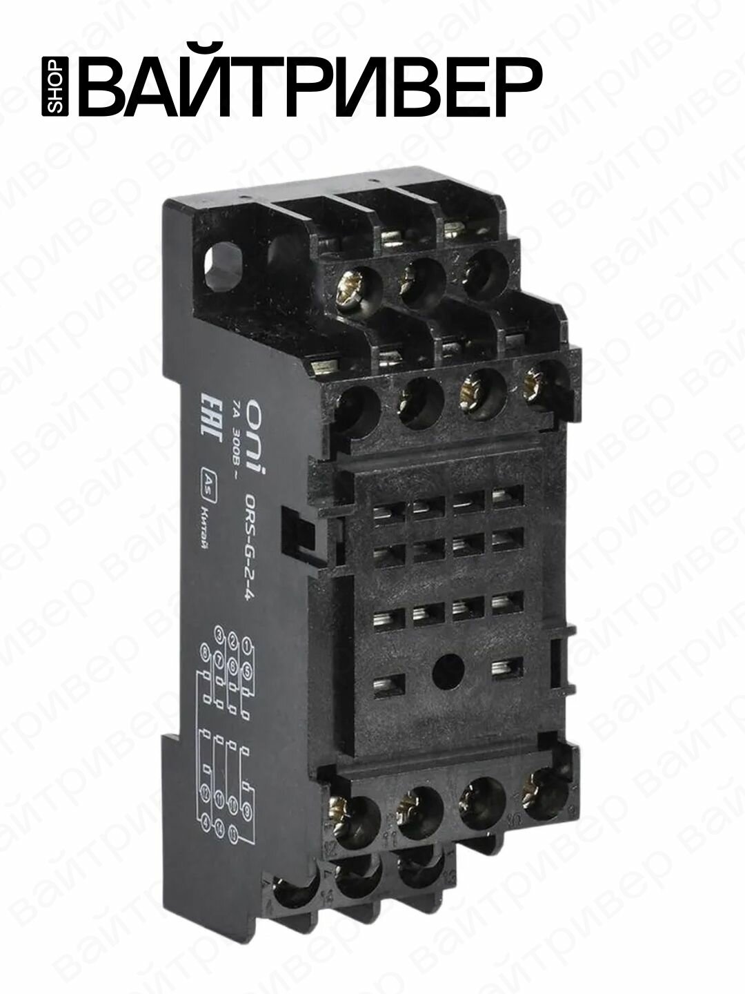 Розетка ORS-G-2-4 для реле OGR-2 4C ONI