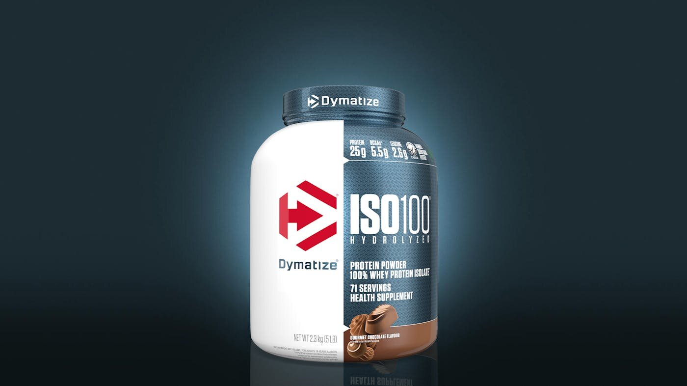 Протеин Dymatize ISO 100, изолят сывороточного белка, 2.27 кг