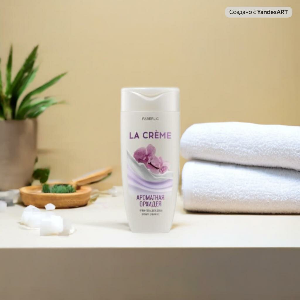 Крем-гель для душа La Crème Faberlic "Ароматная Орхидея", женский, 250 мл