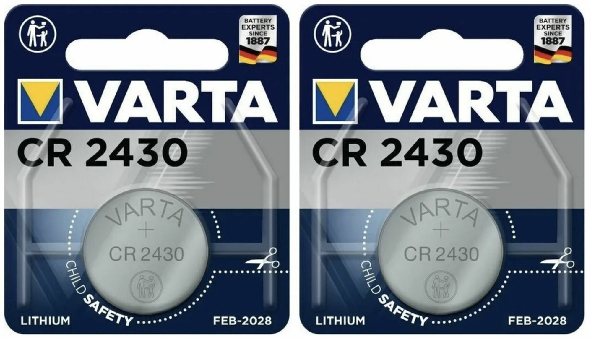 Батарейка Varta CR 2430 Bli 1 Lithium (6430101401) - фото №2