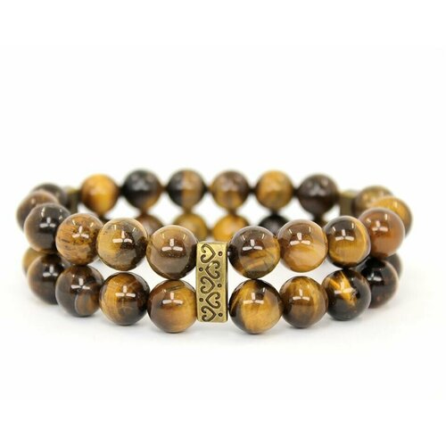 фото Handinsilver ( посеребриручку ) браслет из глянцевого камня тигровый глаз 10мм