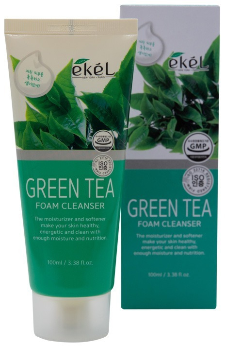 Очищающая пенка с экстрактом зеленого чая Ekel Green Tea Foam Cleanser EKEL 100 мл. Корея.