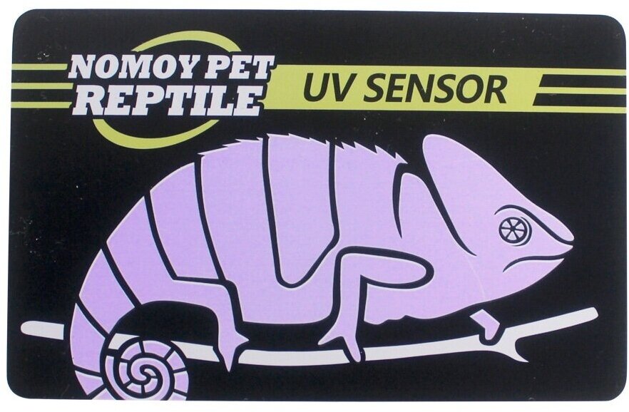 Тестер индикатор карта UVA UVB проверки уровня ультрафиолетовой лампы террариума - фотография № 2