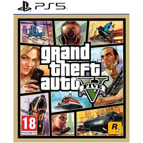 PS5 игра Take-Two Grand Theft Auto V grand theft auto v premium edition русские субтитры ps4