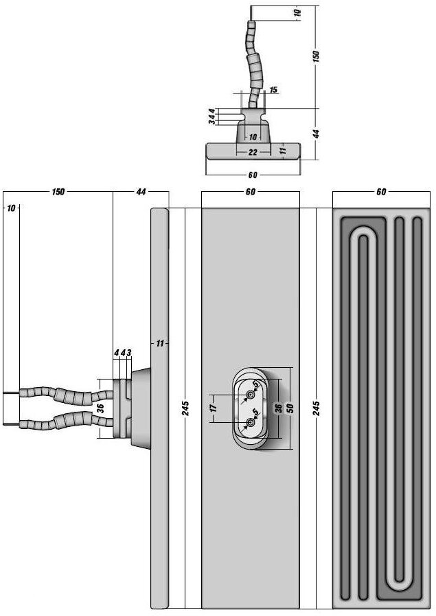 Керамический инфракрасный излучатель ECP-1-1000 Вт - фотография № 6