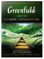 Чай зеленый Greenfield Classic Genmaicha в пирамидках, 20 пак.