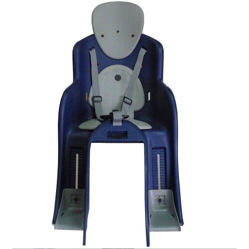 Велокресло детское STARK GH-511BLU, быстросъемное, крепеж на подседельную трубу сзади, синее детское кресло с милым мультяшным рисунком детское кресло для обучения безопасное переносное детское кресло маленький диван мягкая удоб