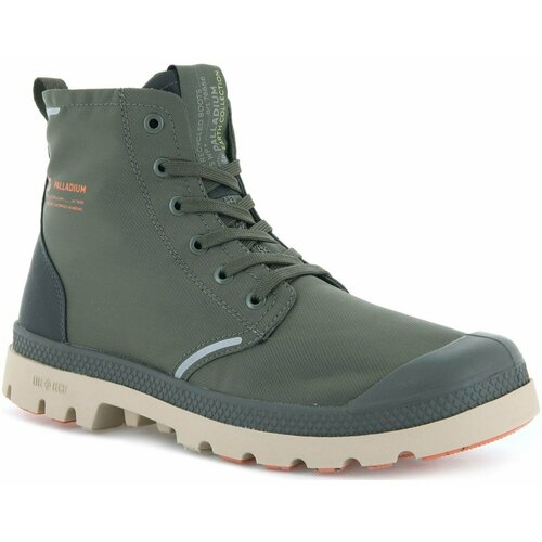 Ботинки Palladium Pampa Lite+ Rcyclwp+ 76656-313 высокие зеленые (41)