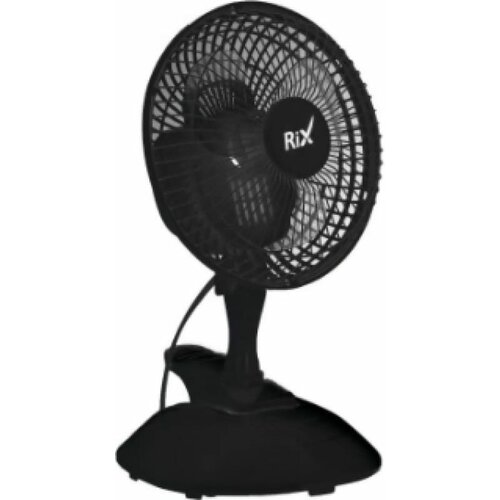 Настольный бытовой вентилятор RIX RDF-1500WB Black 49791 204300₽