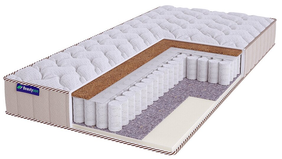 Матрас Beautyson Roll Spring Foam Cocos 1 S600 Lux 80х200